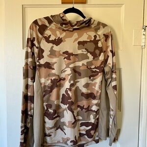 Simms Tan and Brown Sunshirt